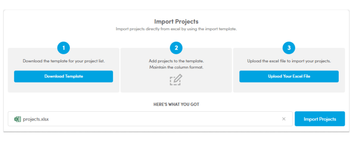 KB Importing Multiple Projects