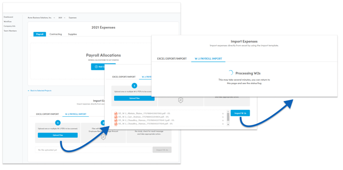 KB Upload Payroll via W-2